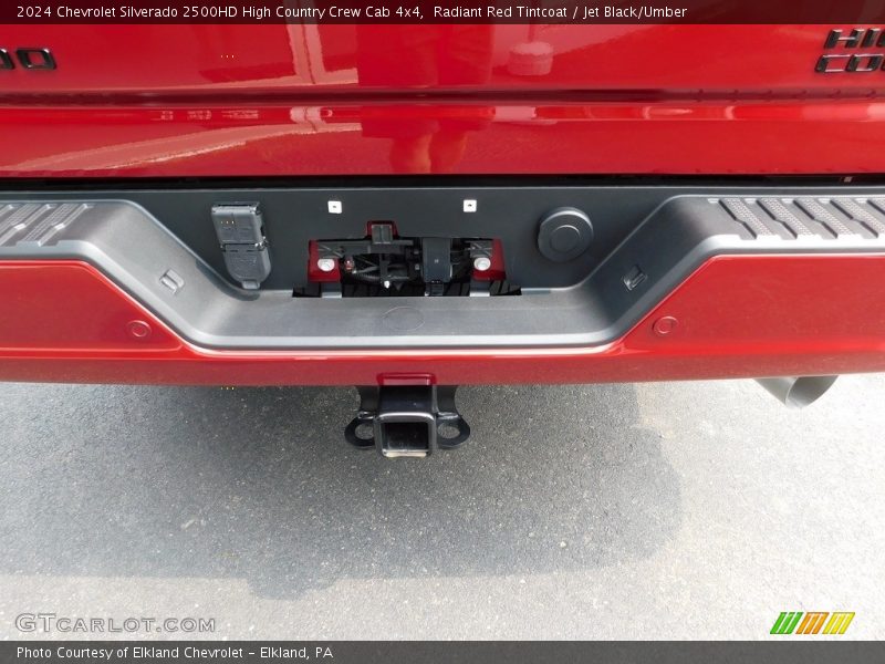 Radiant Red Tintcoat / Jet Black/Umber 2024 Chevrolet Silverado 2500HD High Country Crew Cab 4x4