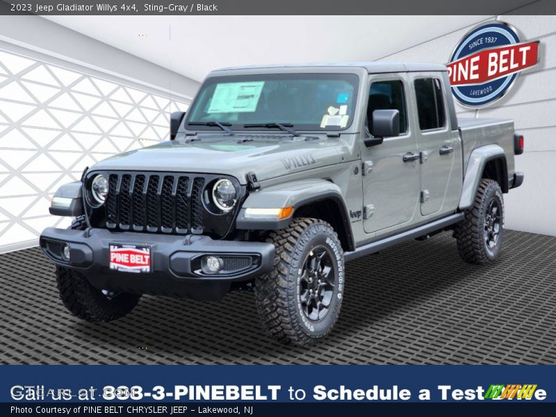 Sting-Gray / Black 2023 Jeep Gladiator Willys 4x4