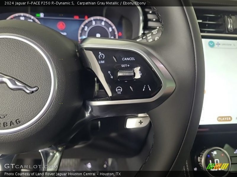 Carpathian Gray Metallic / Ebony/Ebony 2024 Jaguar F-PACE P250 R-Dynamic S
