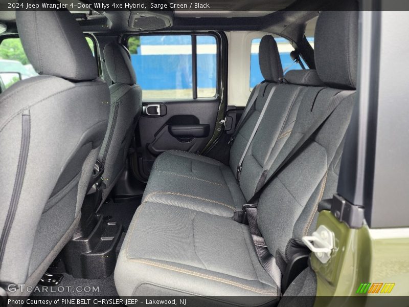 Rear Seat of 2024 Wrangler 4-Door Willys 4xe Hybrid