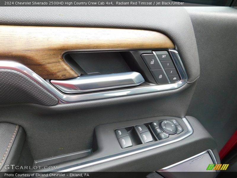 Door Panel of 2024 Silverado 2500HD High Country Crew Cab 4x4