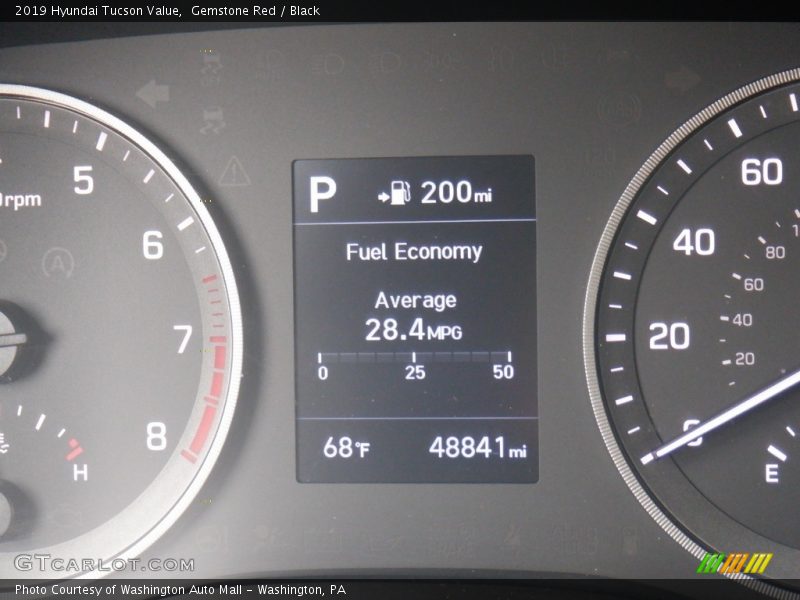 Gemstone Red / Black 2019 Hyundai Tucson Value