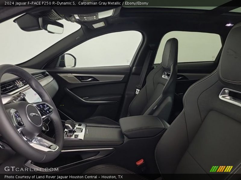 Carpathian Gray Metallic / Ebony/Ebony 2024 Jaguar F-PACE P250 R-Dynamic S