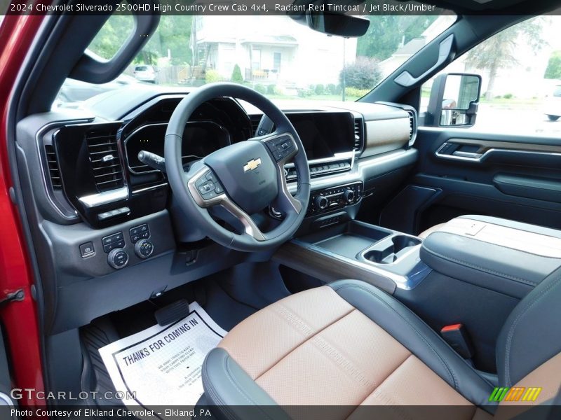 Front Seat of 2024 Silverado 2500HD High Country Crew Cab 4x4