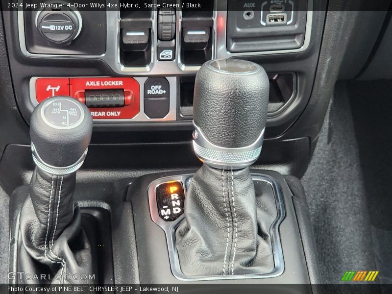  2024 Wrangler 4-Door Willys 4xe Hybrid 8 Speed Automatic Shifter