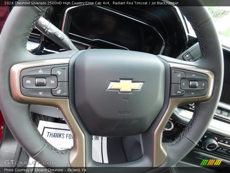  2024 Silverado 2500HD High Country Crew Cab 4x4 Steering Wheel