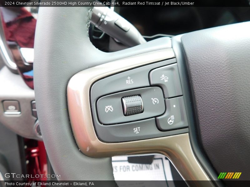  2024 Silverado 2500HD High Country Crew Cab 4x4 Steering Wheel