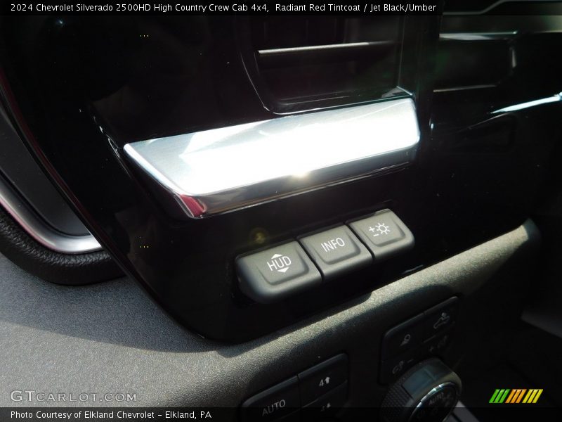 Radiant Red Tintcoat / Jet Black/Umber 2024 Chevrolet Silverado 2500HD High Country Crew Cab 4x4