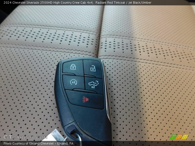 Keys of 2024 Silverado 2500HD High Country Crew Cab 4x4