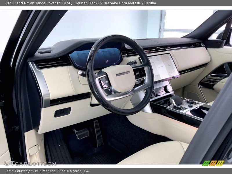 Front Seat of 2023 Range Rover P530 SE
