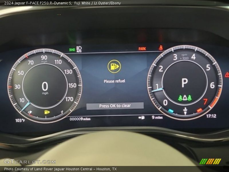  2024 F-PACE P250 R-Dynamic S P250 R-Dynamic S Gauges