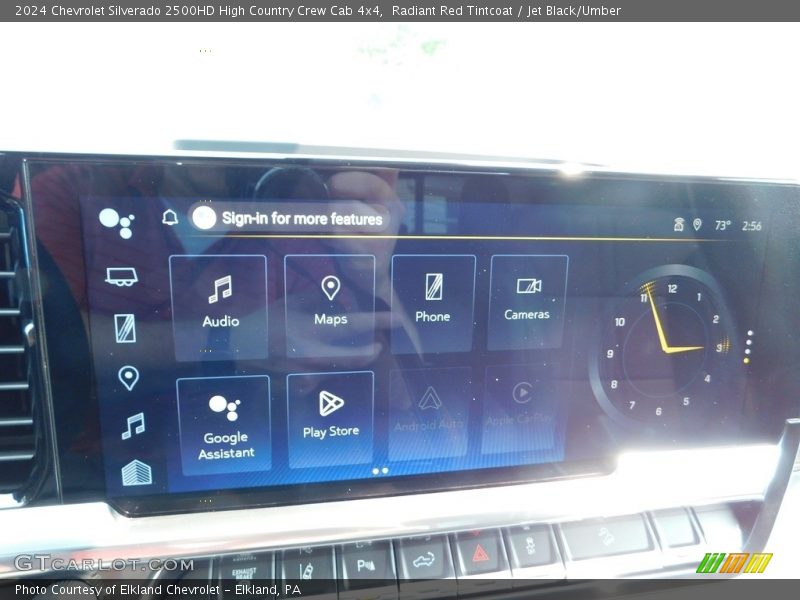 Controls of 2024 Silverado 2500HD High Country Crew Cab 4x4