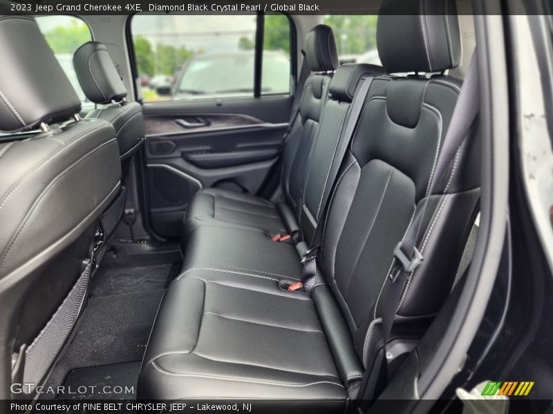 Rear Seat of 2023 Grand Cherokee 4XE