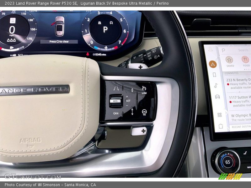  2023 Range Rover P530 SE Steering Wheel
