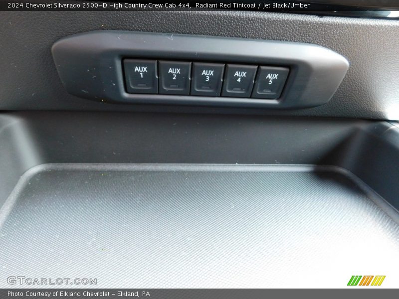 Controls of 2024 Silverado 2500HD High Country Crew Cab 4x4