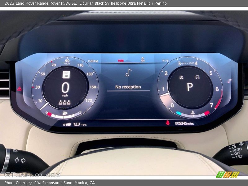  2023 Range Rover P530 SE P530 SE Gauges