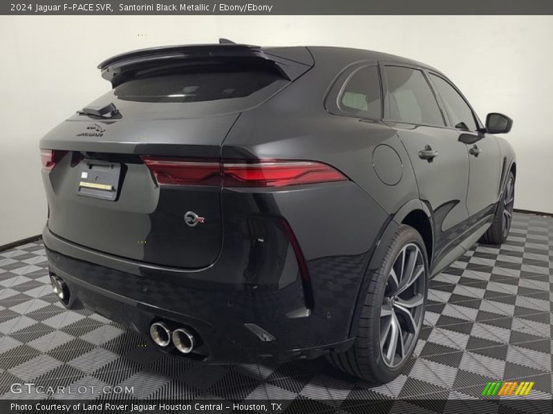 Exhaust of 2024 F-PACE SVR