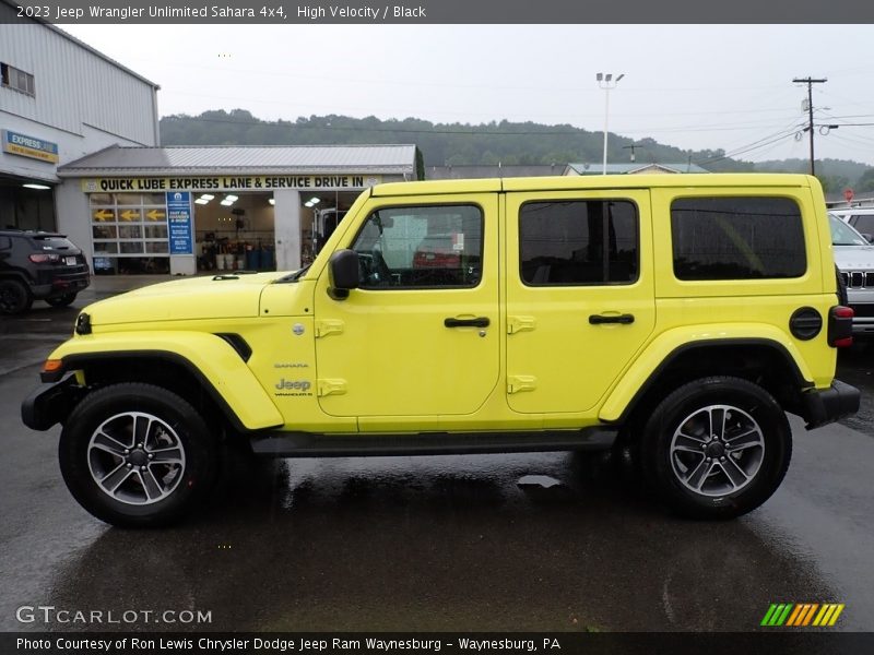  2023 Wrangler Unlimited Sahara 4x4 High Velocity