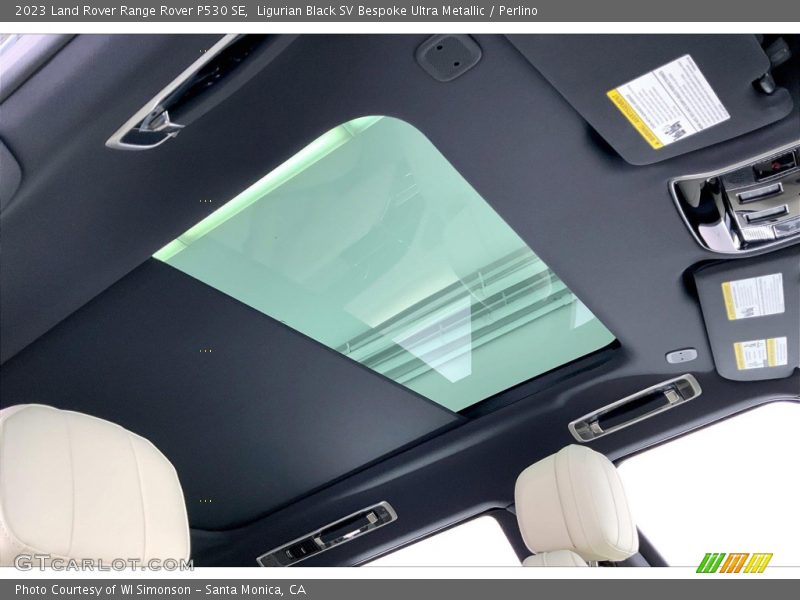 Sunroof of 2023 Range Rover P530 SE