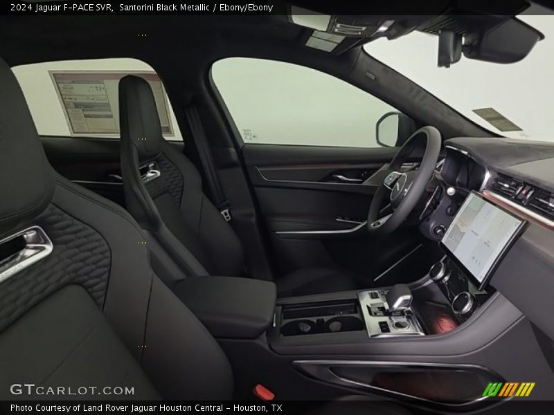 Front Seat of 2024 F-PACE SVR