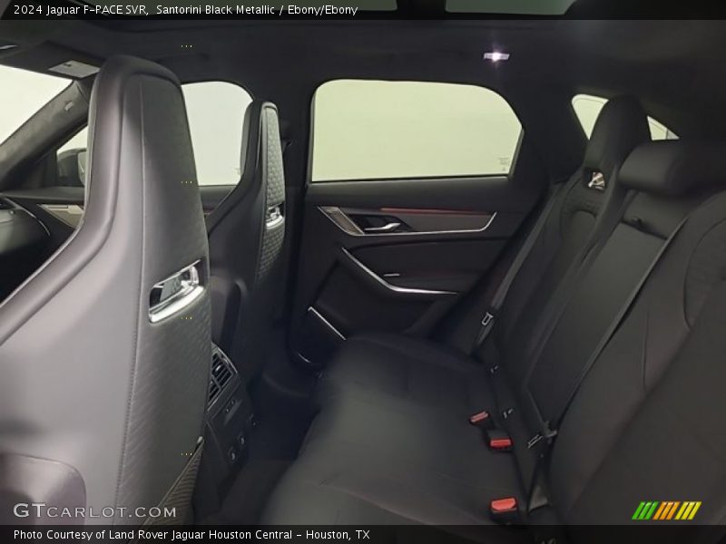 Rear Seat of 2024 F-PACE SVR