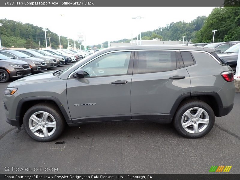 Sting-Gray / Black 2023 Jeep Compass Sport 4x4