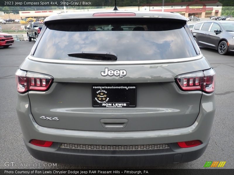 Sting-Gray / Black 2023 Jeep Compass Sport 4x4