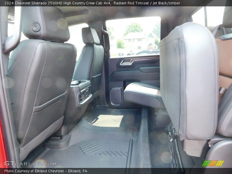 Rear Seat of 2024 Silverado 2500HD High Country Crew Cab 4x4