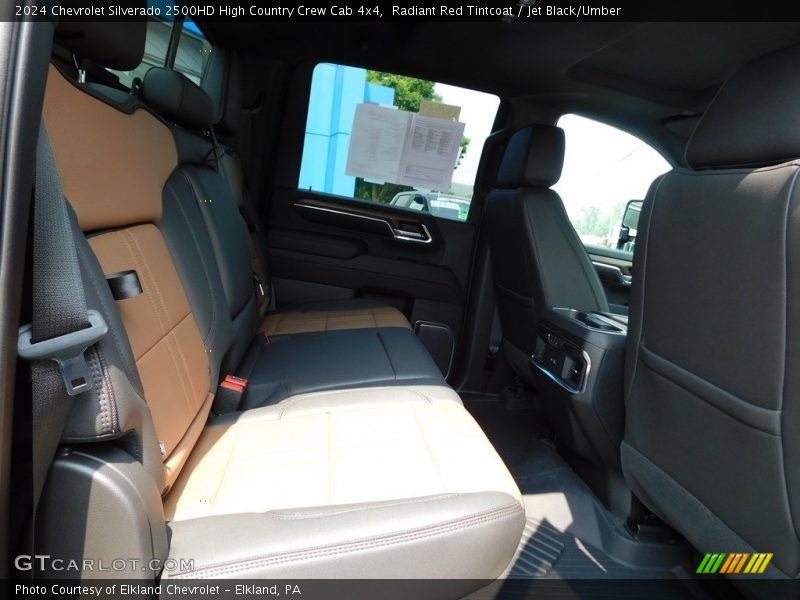 Radiant Red Tintcoat / Jet Black/Umber 2024 Chevrolet Silverado 2500HD High Country Crew Cab 4x4