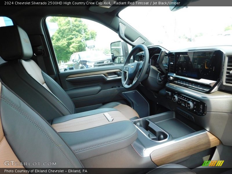 Radiant Red Tintcoat / Jet Black/Umber 2024 Chevrolet Silverado 2500HD High Country Crew Cab 4x4