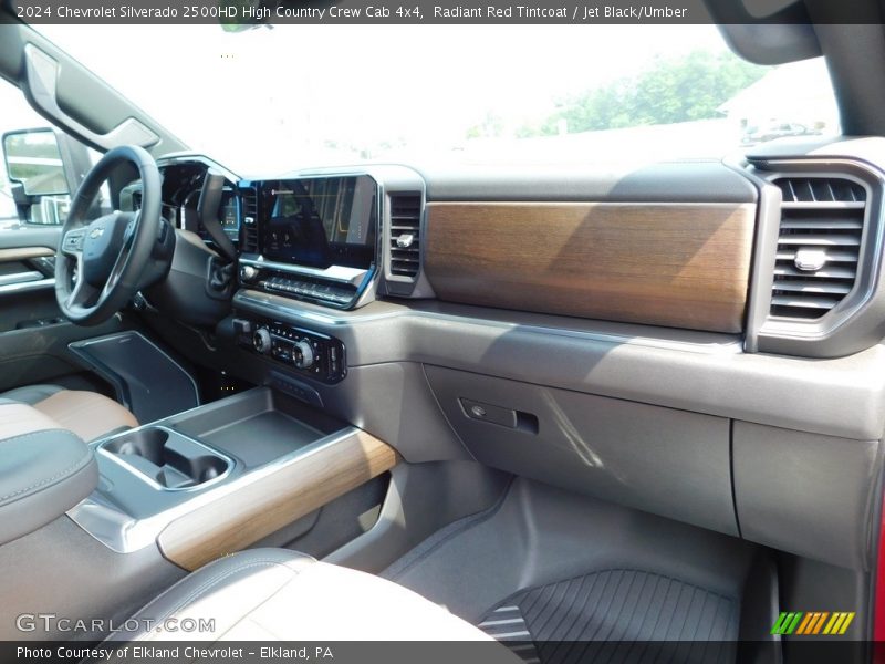 Radiant Red Tintcoat / Jet Black/Umber 2024 Chevrolet Silverado 2500HD High Country Crew Cab 4x4