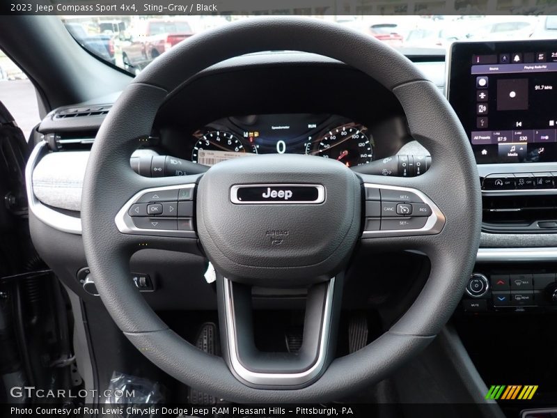 Sting-Gray / Black 2023 Jeep Compass Sport 4x4