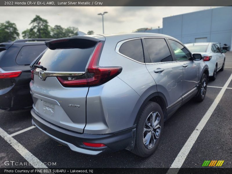 Lunar Silver Metallic / Gray 2022 Honda CR-V EX-L AWD