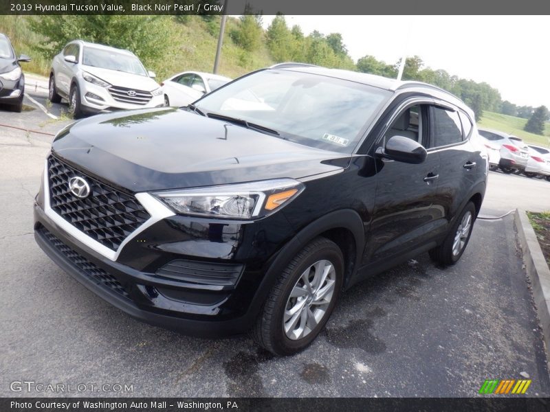 Black Noir Pearl / Gray 2019 Hyundai Tucson Value