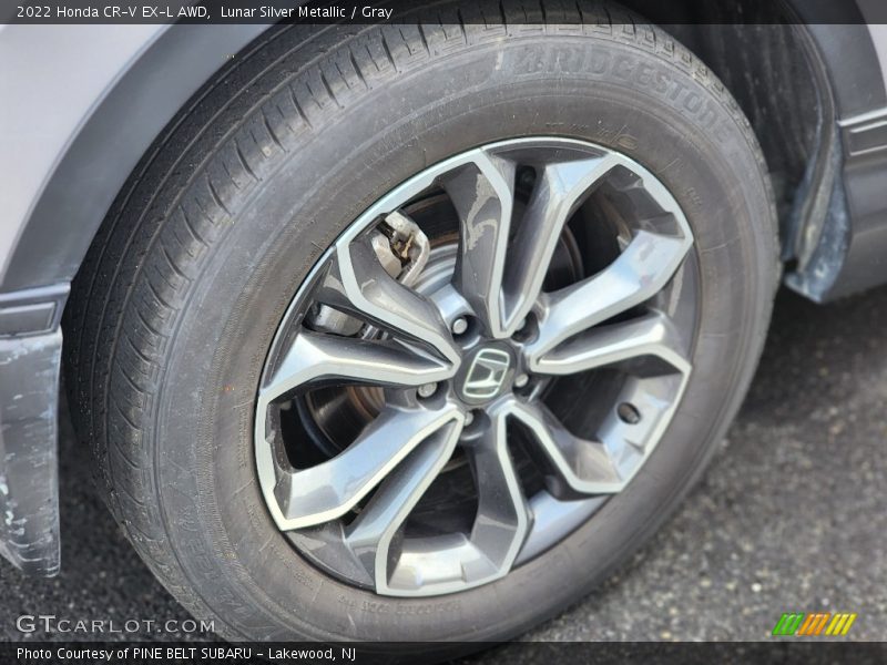 Lunar Silver Metallic / Gray 2022 Honda CR-V EX-L AWD
