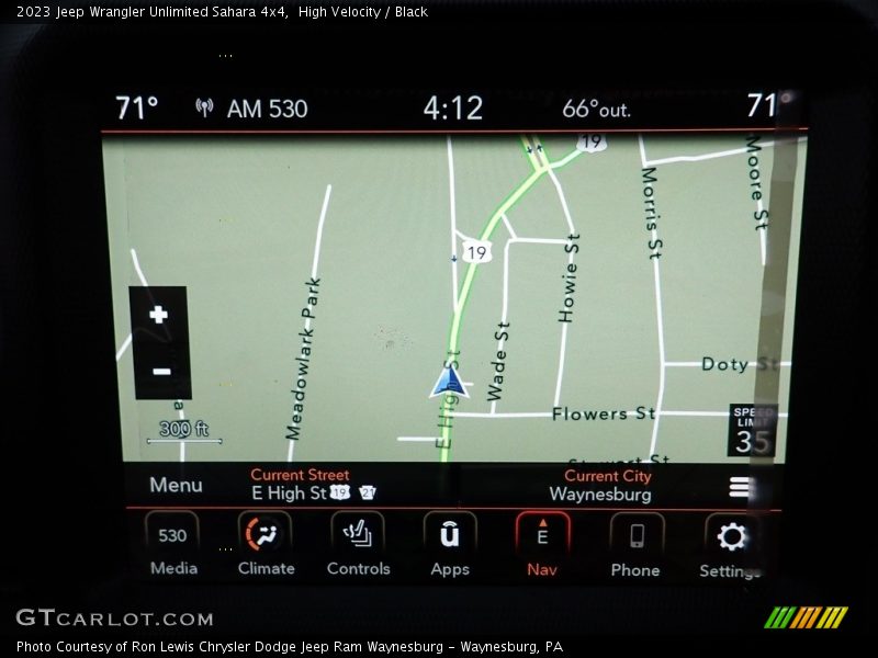 High Velocity / Black 2023 Jeep Wrangler Unlimited Sahara 4x4