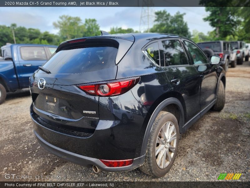 Jet Black Mica / Black 2020 Mazda CX-5 Grand Touring AWD