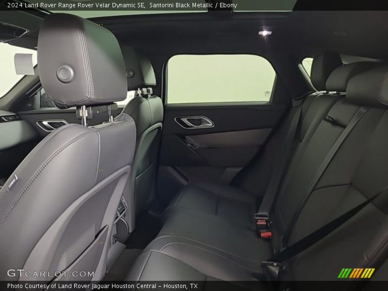Rear Seat of 2024 Range Rover Velar Dynamic SE