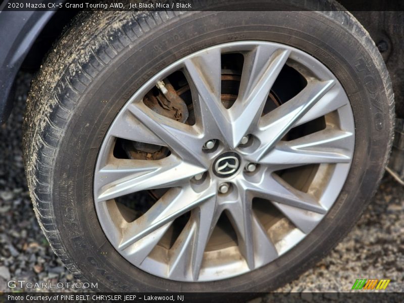 Jet Black Mica / Black 2020 Mazda CX-5 Grand Touring AWD