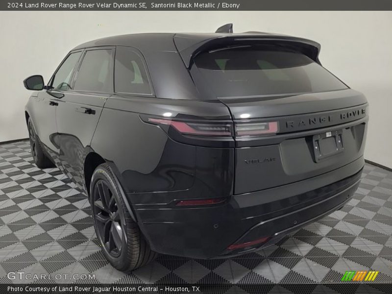 Santorini Black Metallic / Ebony 2024 Land Rover Range Rover Velar Dynamic SE