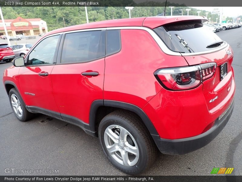 Redline Pearl / Black 2023 Jeep Compass Sport 4x4