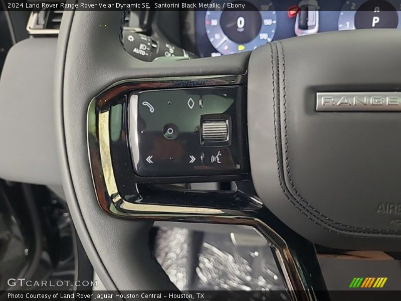 Santorini Black Metallic / Ebony 2024 Land Rover Range Rover Velar Dynamic SE