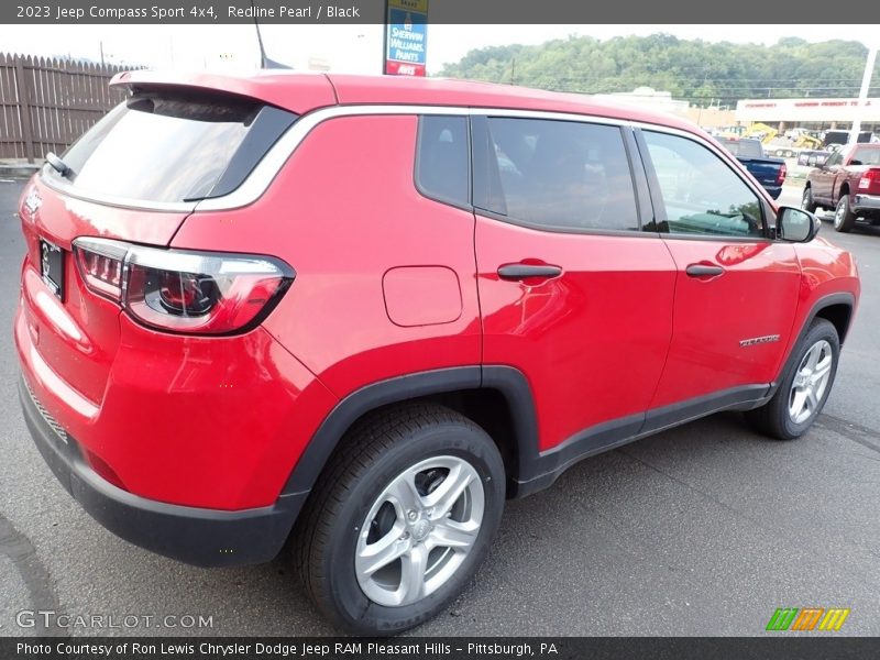 Redline Pearl / Black 2023 Jeep Compass Sport 4x4