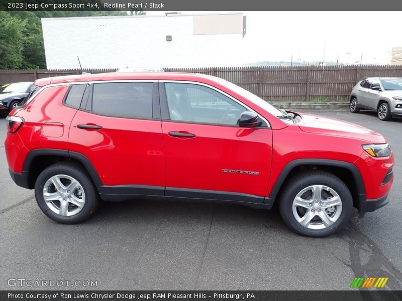 Redline Pearl / Black 2023 Jeep Compass Sport 4x4