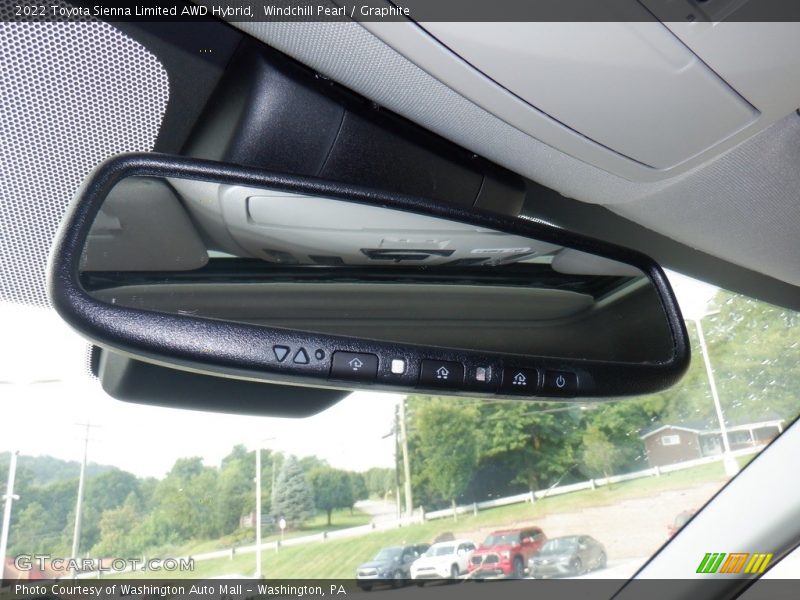 Windchill Pearl / Graphite 2022 Toyota Sienna Limited AWD Hybrid