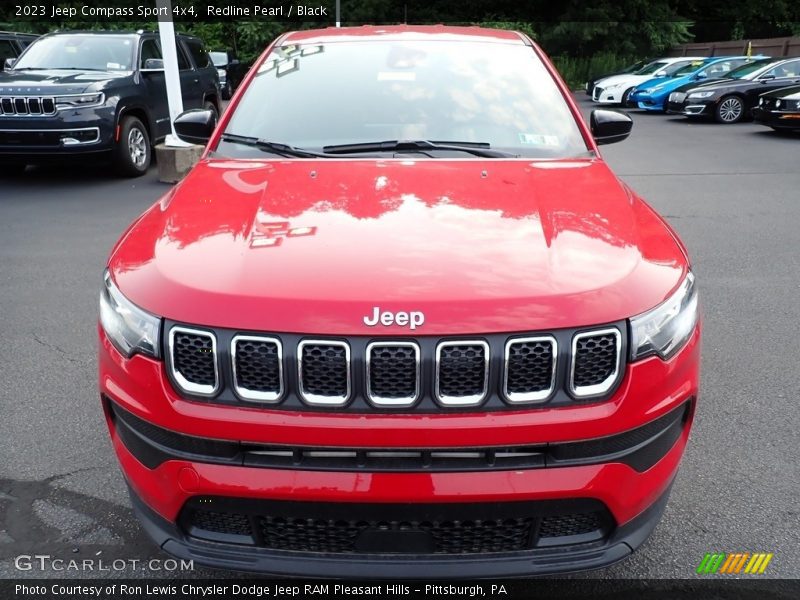 Redline Pearl / Black 2023 Jeep Compass Sport 4x4