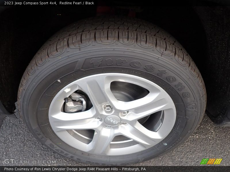 Redline Pearl / Black 2023 Jeep Compass Sport 4x4