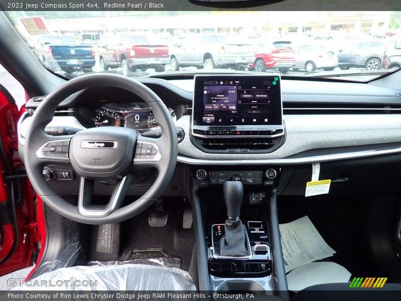 Redline Pearl / Black 2023 Jeep Compass Sport 4x4