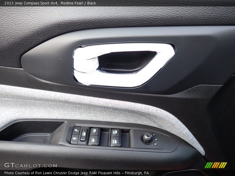 Redline Pearl / Black 2023 Jeep Compass Sport 4x4