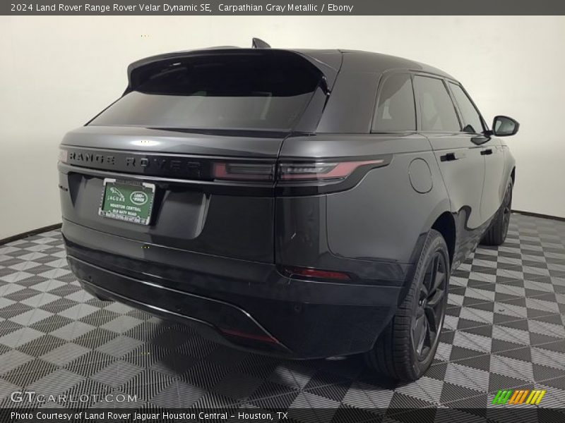 Carpathian Gray Metallic / Ebony 2024 Land Rover Range Rover Velar Dynamic SE